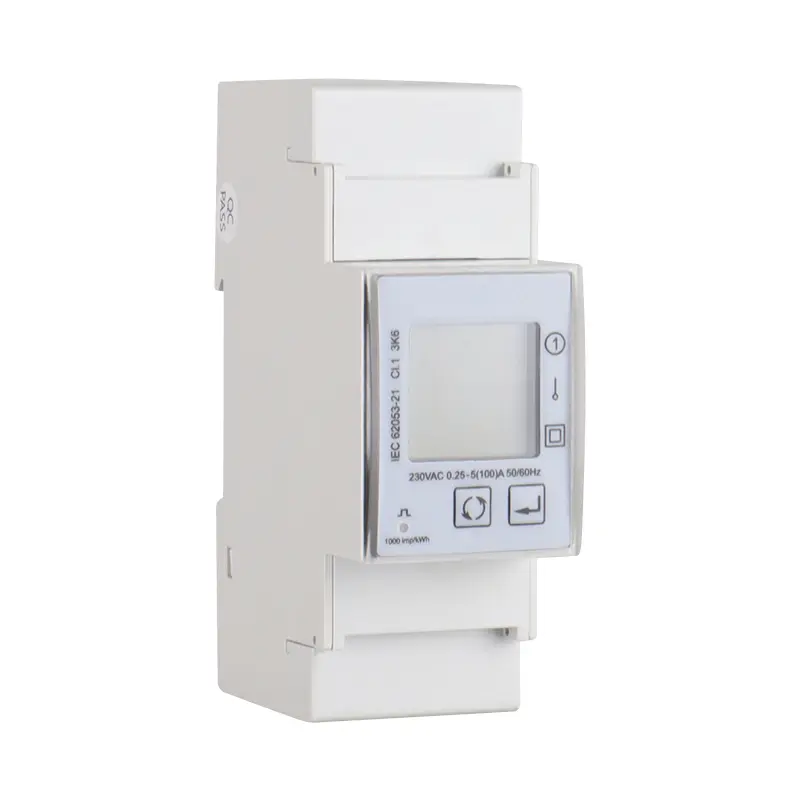2p enfase Din Rail Energy smartmåler for fornybar energi