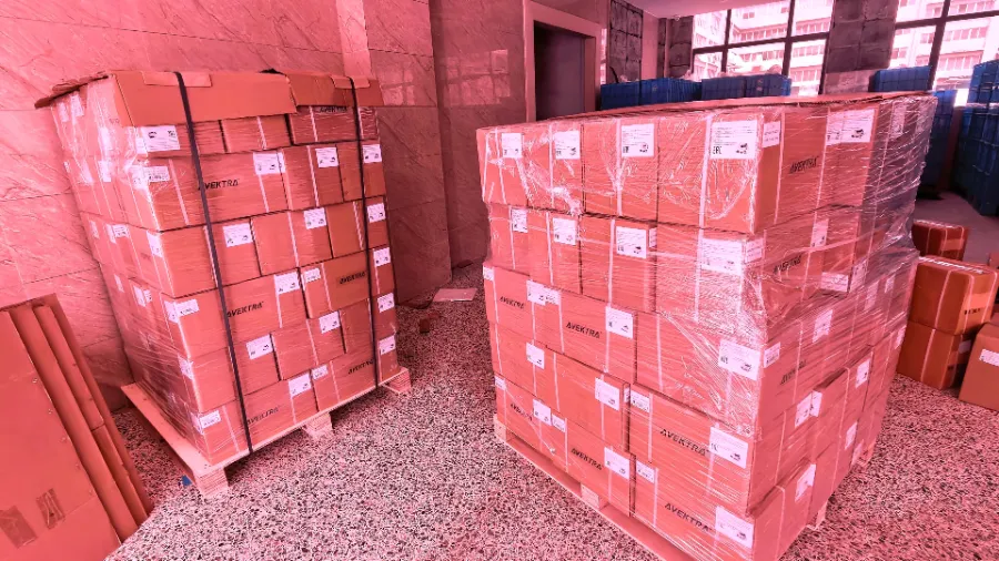 Xinkong Ships Batch of HVAC Automatic Control Products to Russia via Railway Transport